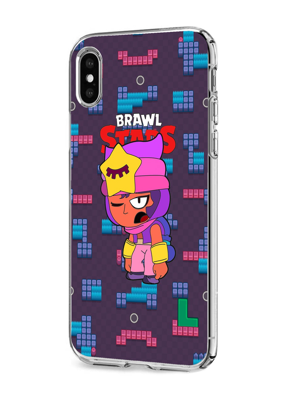 Чохол силіконовий Apple Iphone 11 Pro Max Сенді Бравл Старс (Sandy Brawl Stars) (9232-1018) MobiPrint (219288116)