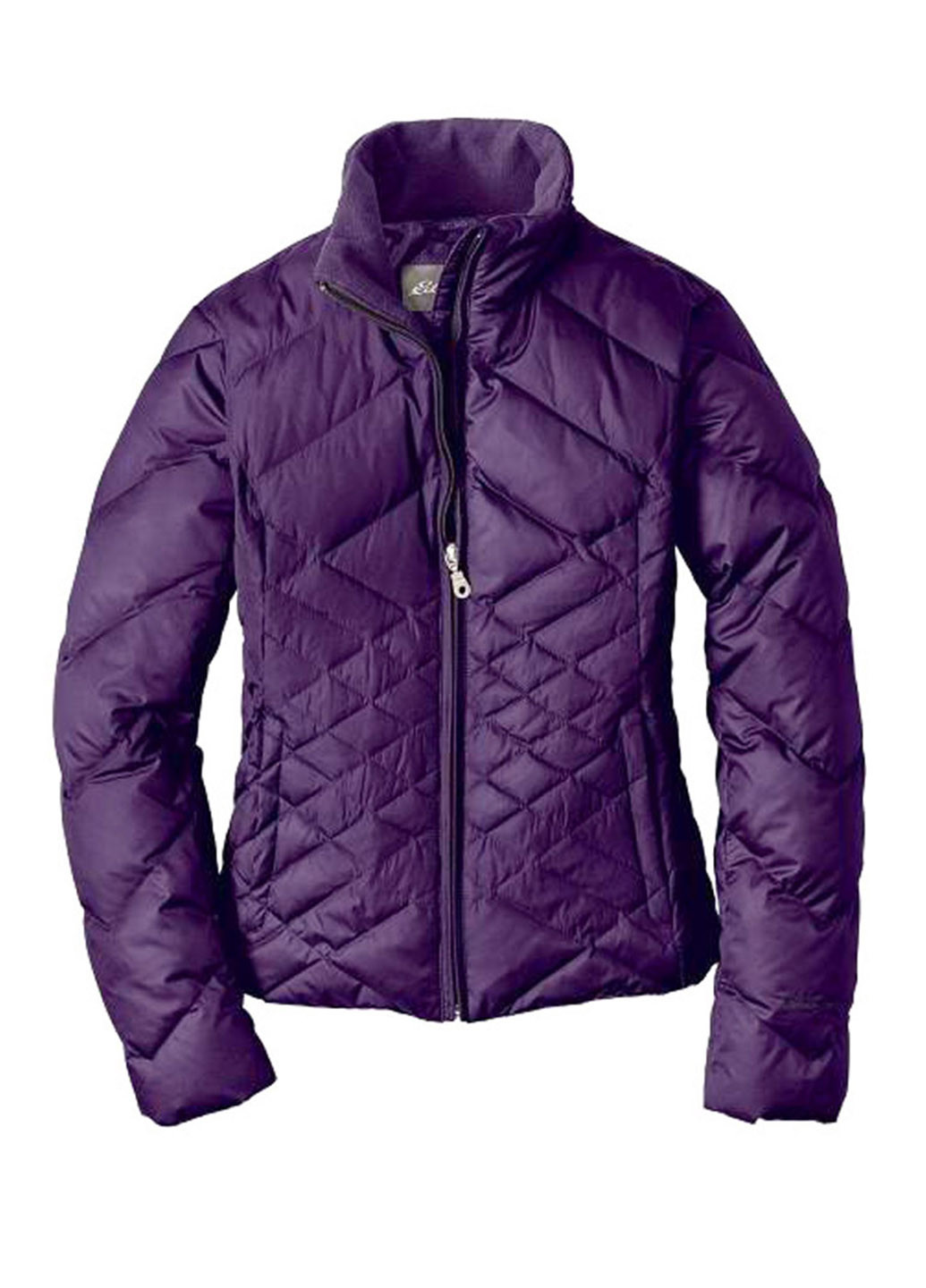 Фиолетовая зимняя куртка Eddie Bauer