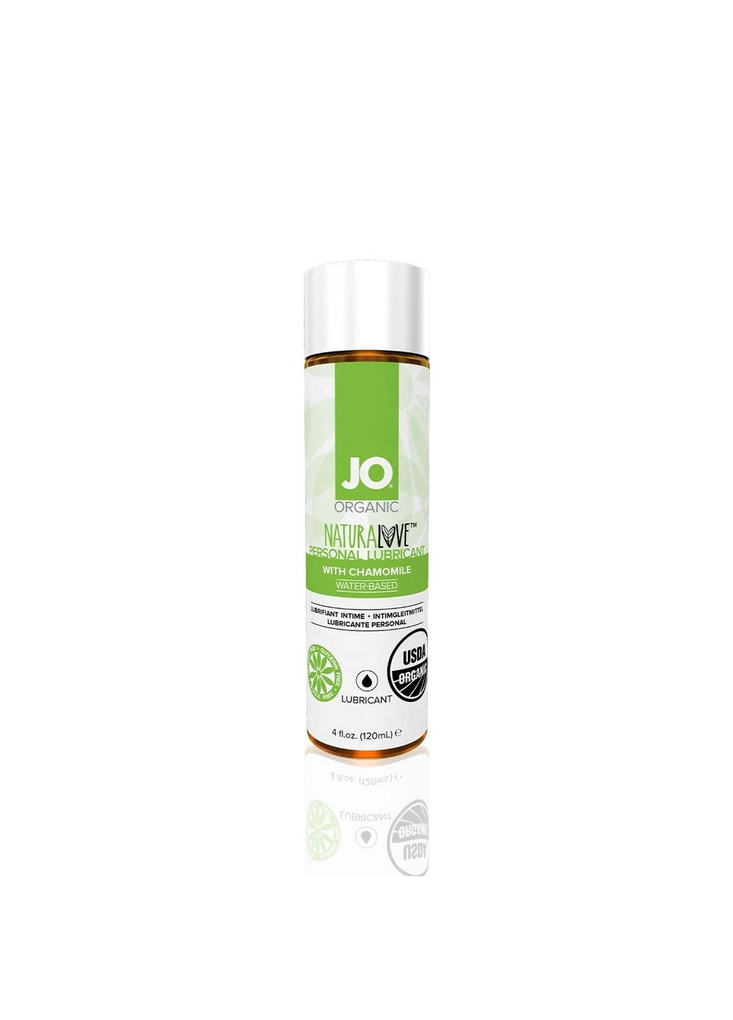 Смазка на водной основе NATURALOVE - ORGANIC (120 мл) с экстрактом листьев агавы и ромашки System JO (254583498)