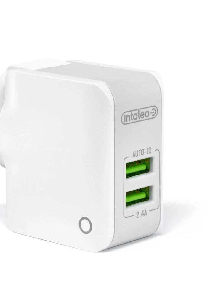 Зарядний пристрій TCA242 (2USB2,4A) (white) (1283126477492) Intaleo (216637950)