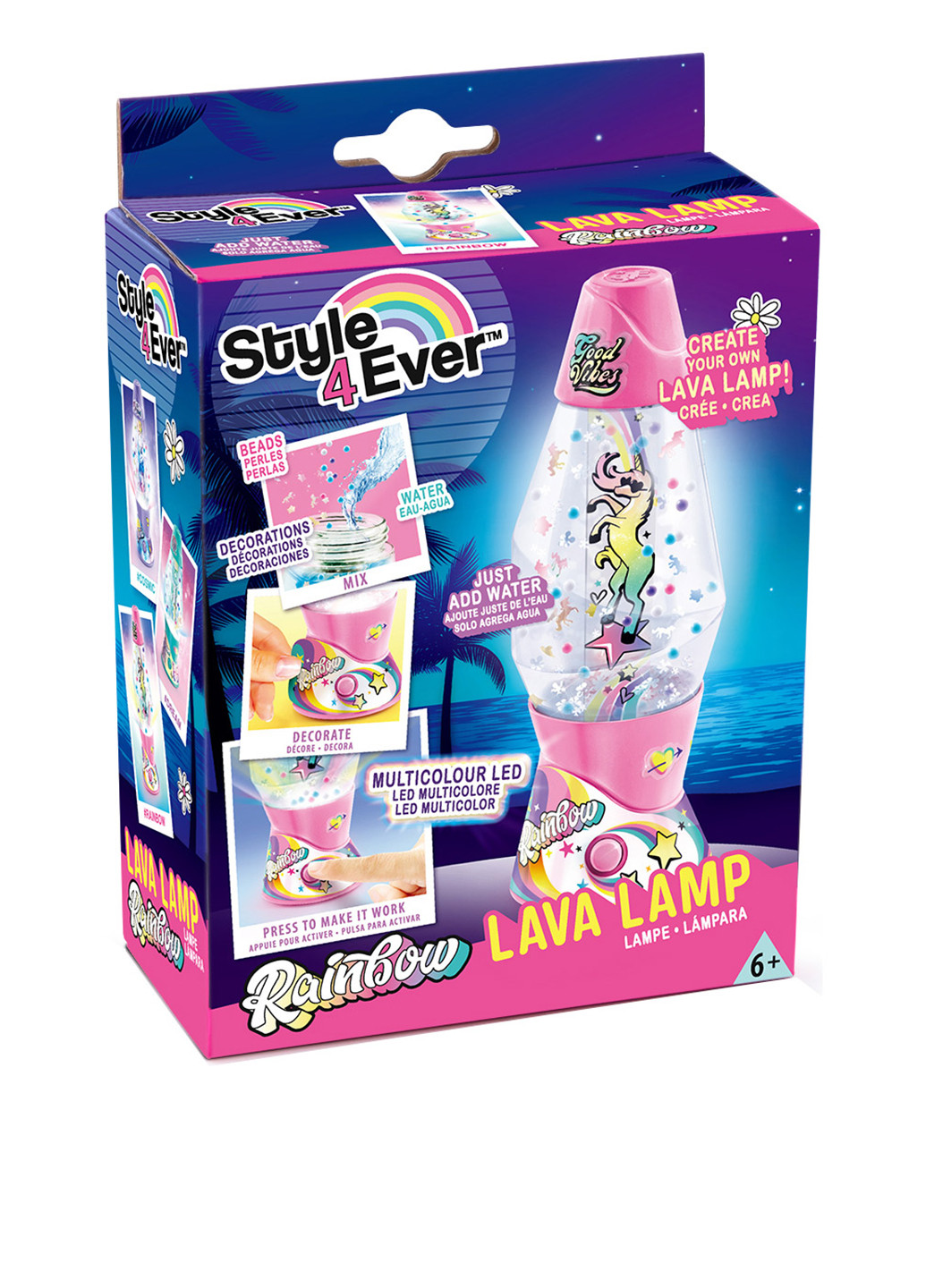 Набір для творчості "Mini Lava Lamp DIY", 6х13х18 см Canal Toys (286207041)
