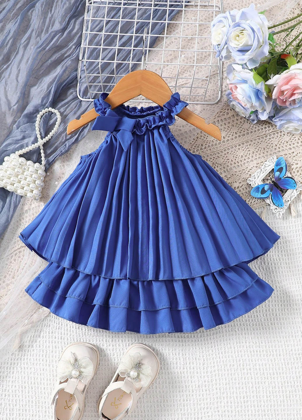 Синее платье SHEIN (322909056)