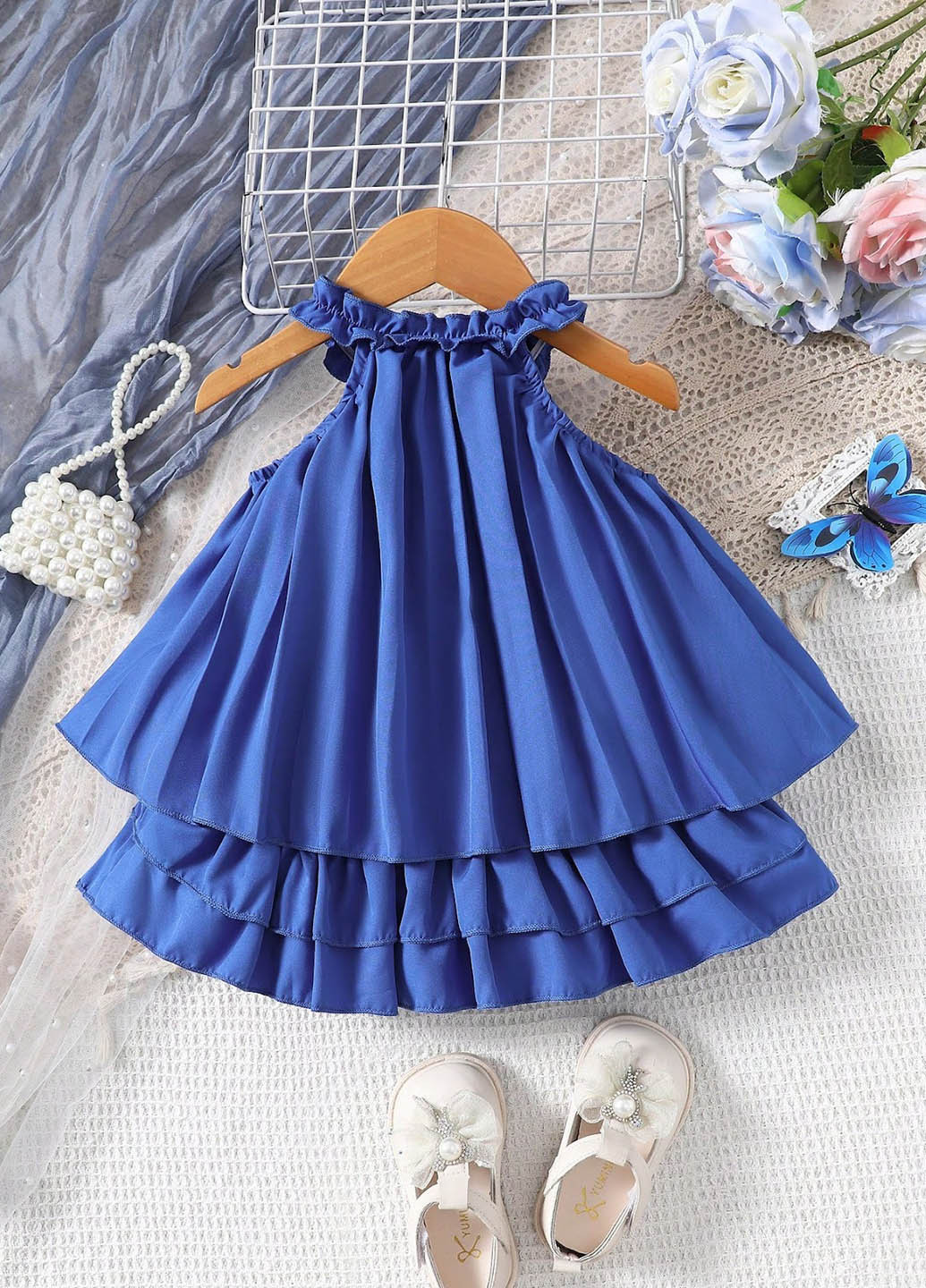 Синее платье SHEIN (322909056)