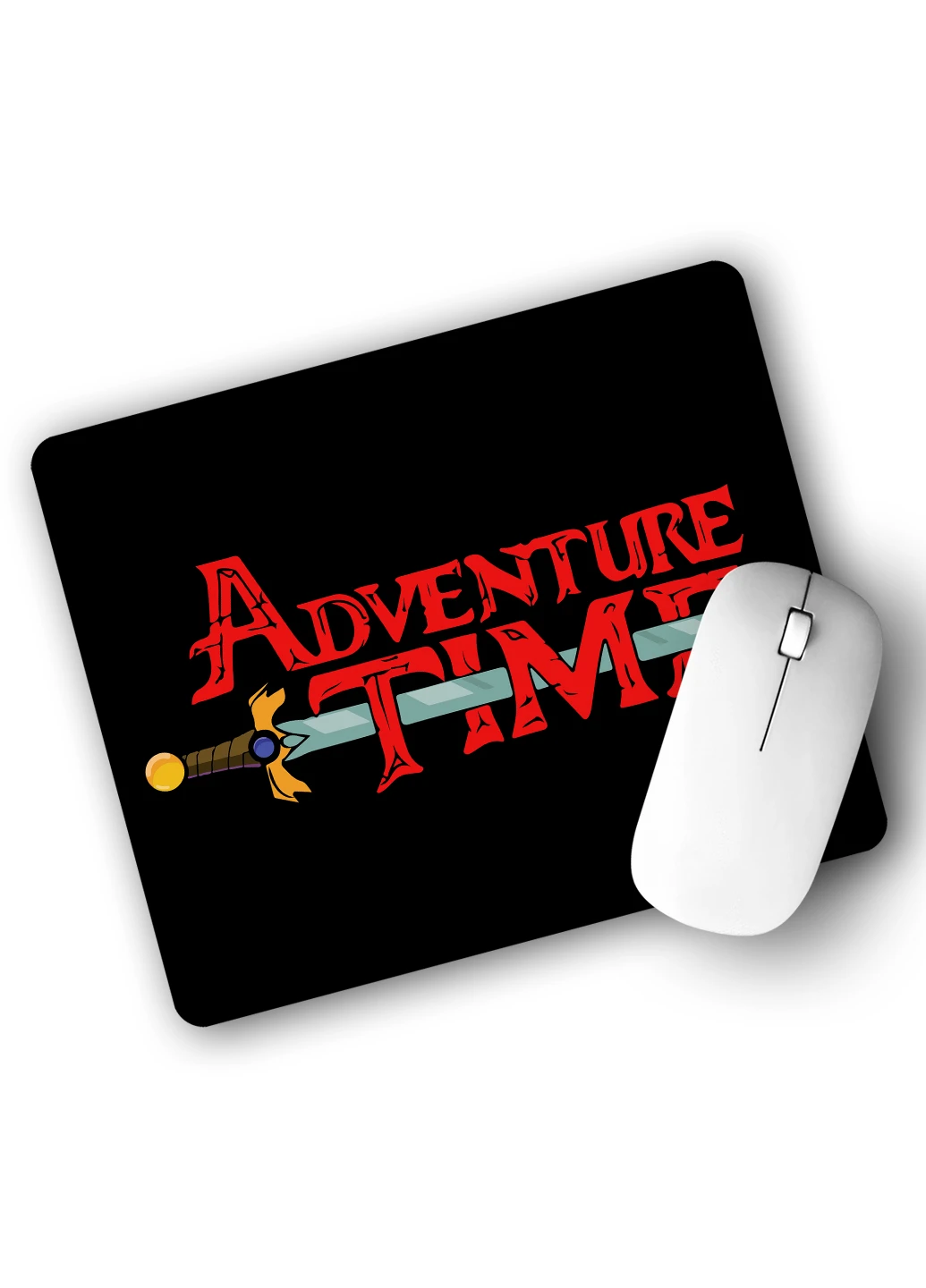 Килимок для мишки Час Пригод (Adventure Time) (25108-1582) 22х18 см MobiPrint (222995328)
