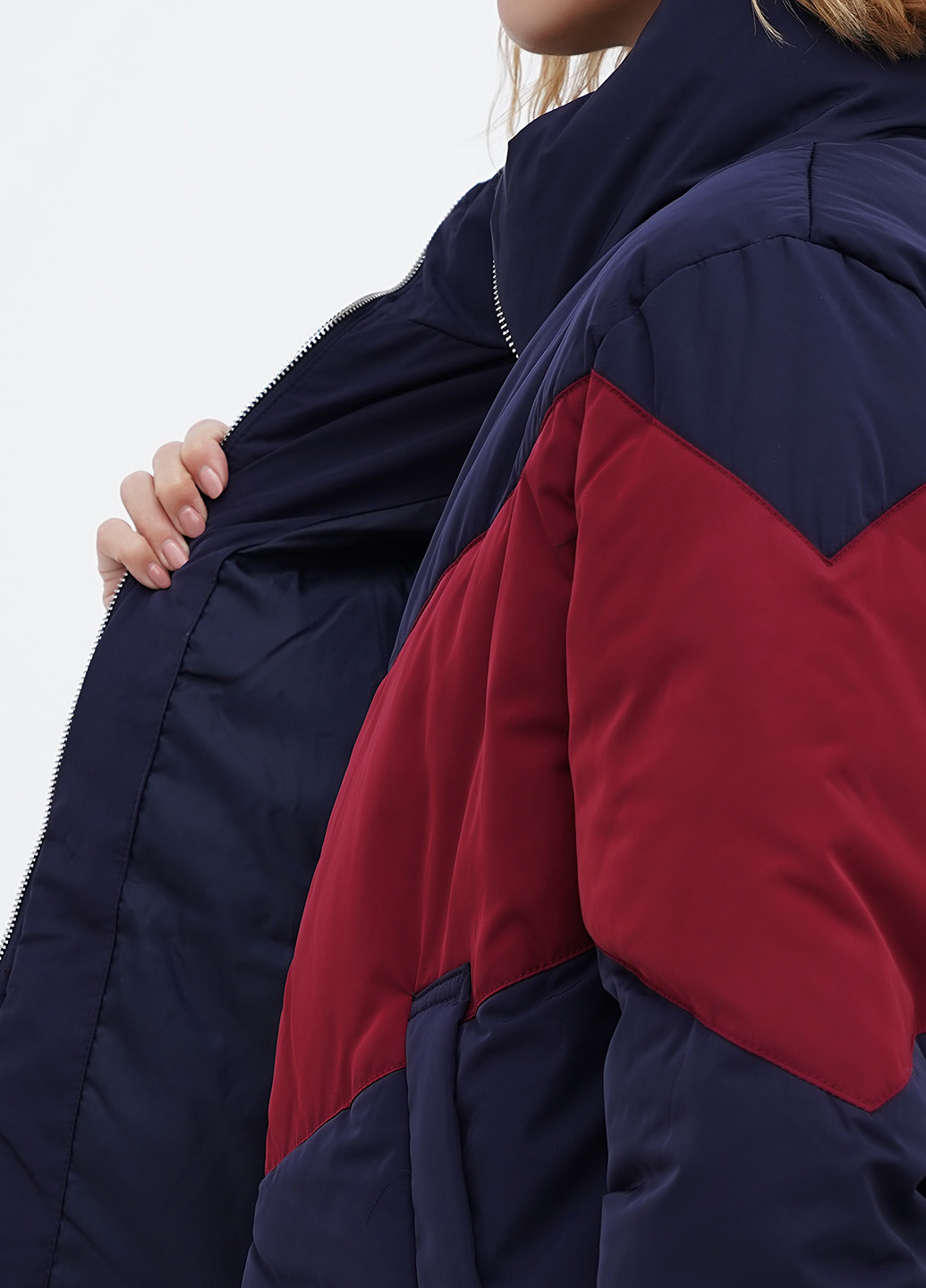 Темно-синяя демисезонная куртка H&M