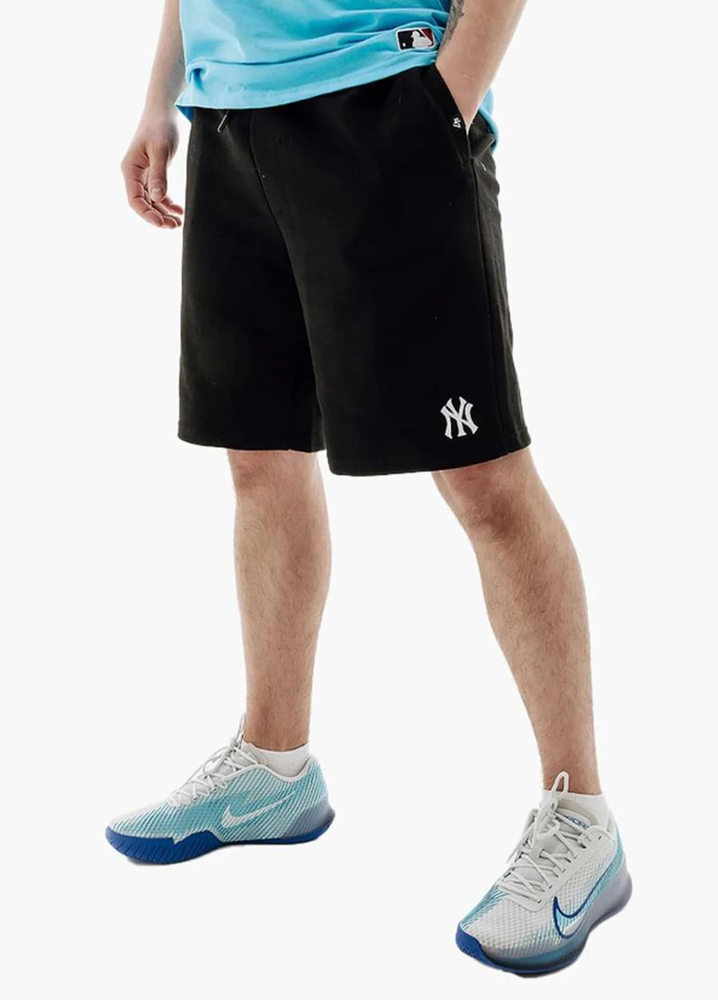 Шорти 581050JK-FS 47 Brand New York Yankees Base Runner Black (367049486)