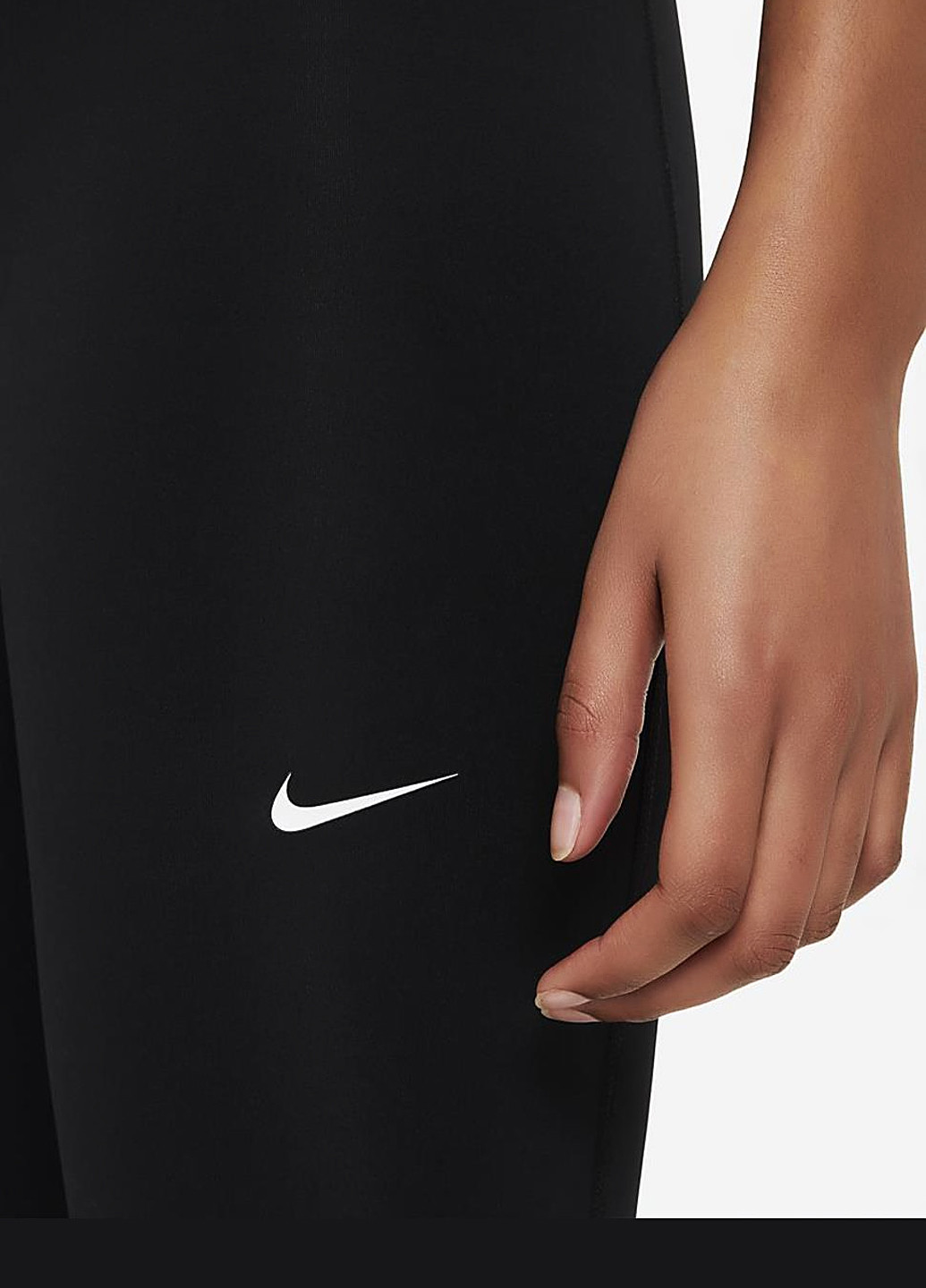 Черные демисезонные леггинсы da0483-013 Nike