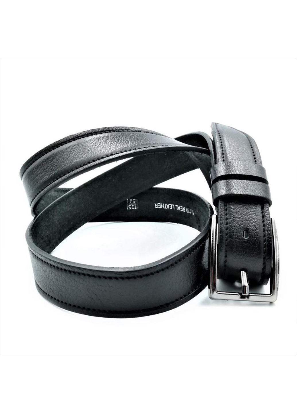 Чоловічий шкіряний ремінь 110-125х3,5 см Le-Mon (255709234)