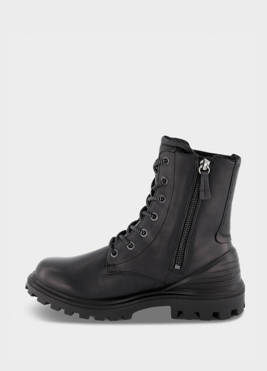 Черные кэжуал зимние ботинки Ecco