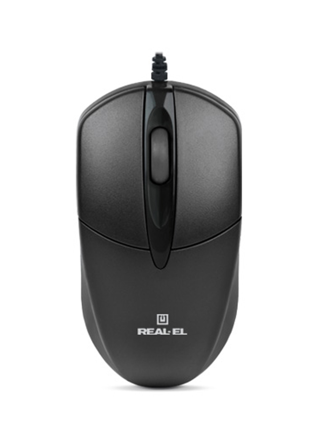 Мышь USB Real-El rm-211 black (134154298)
