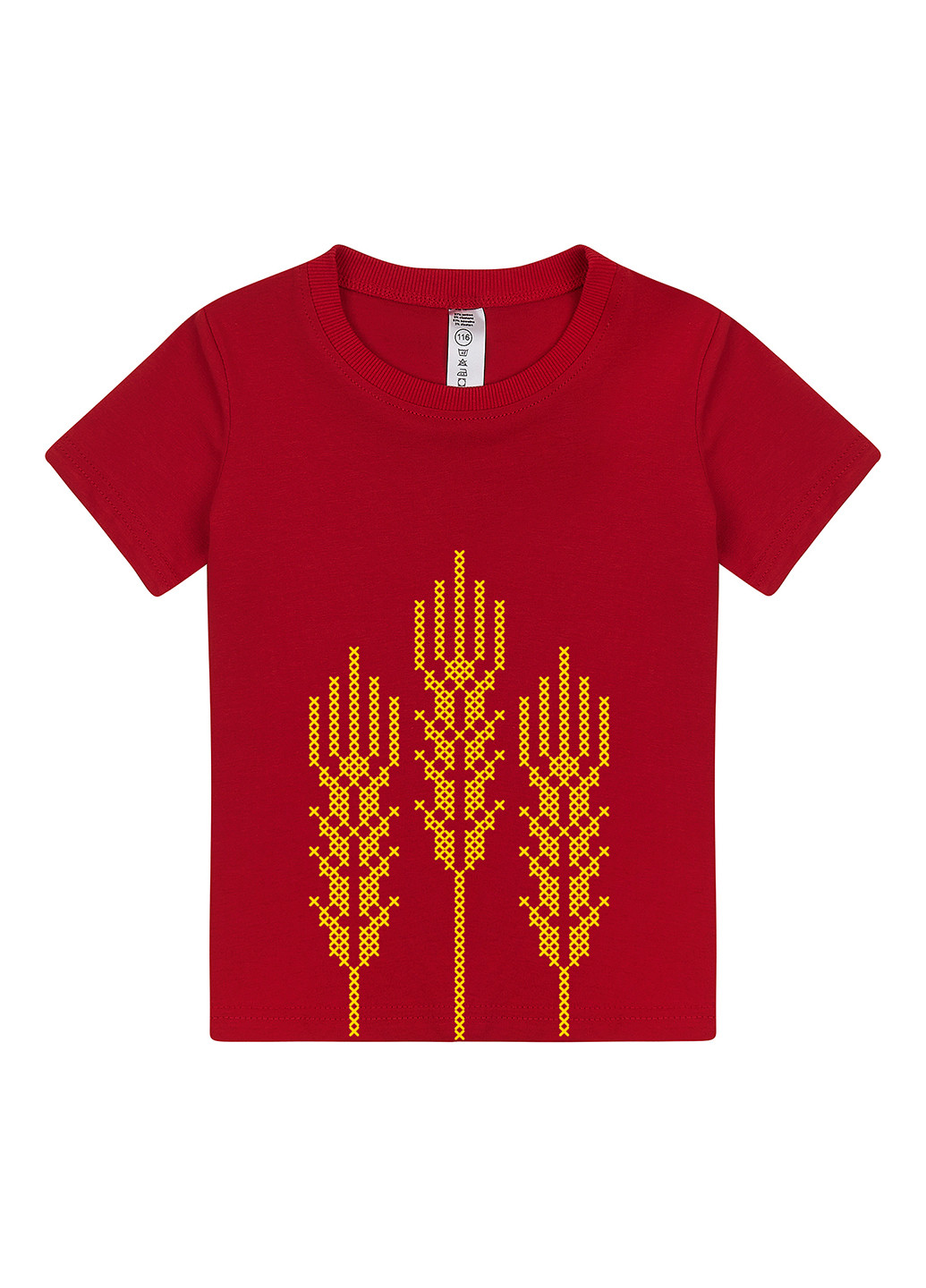 Красная летняя футболка Garnamama