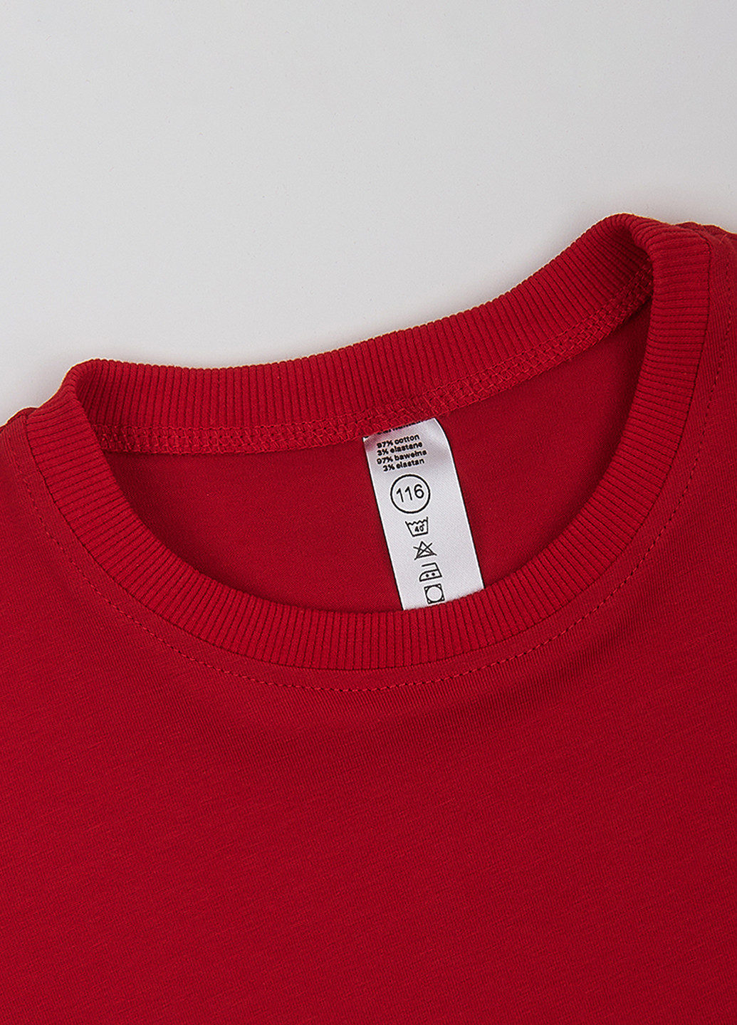 Красная летняя футболка Garnamama