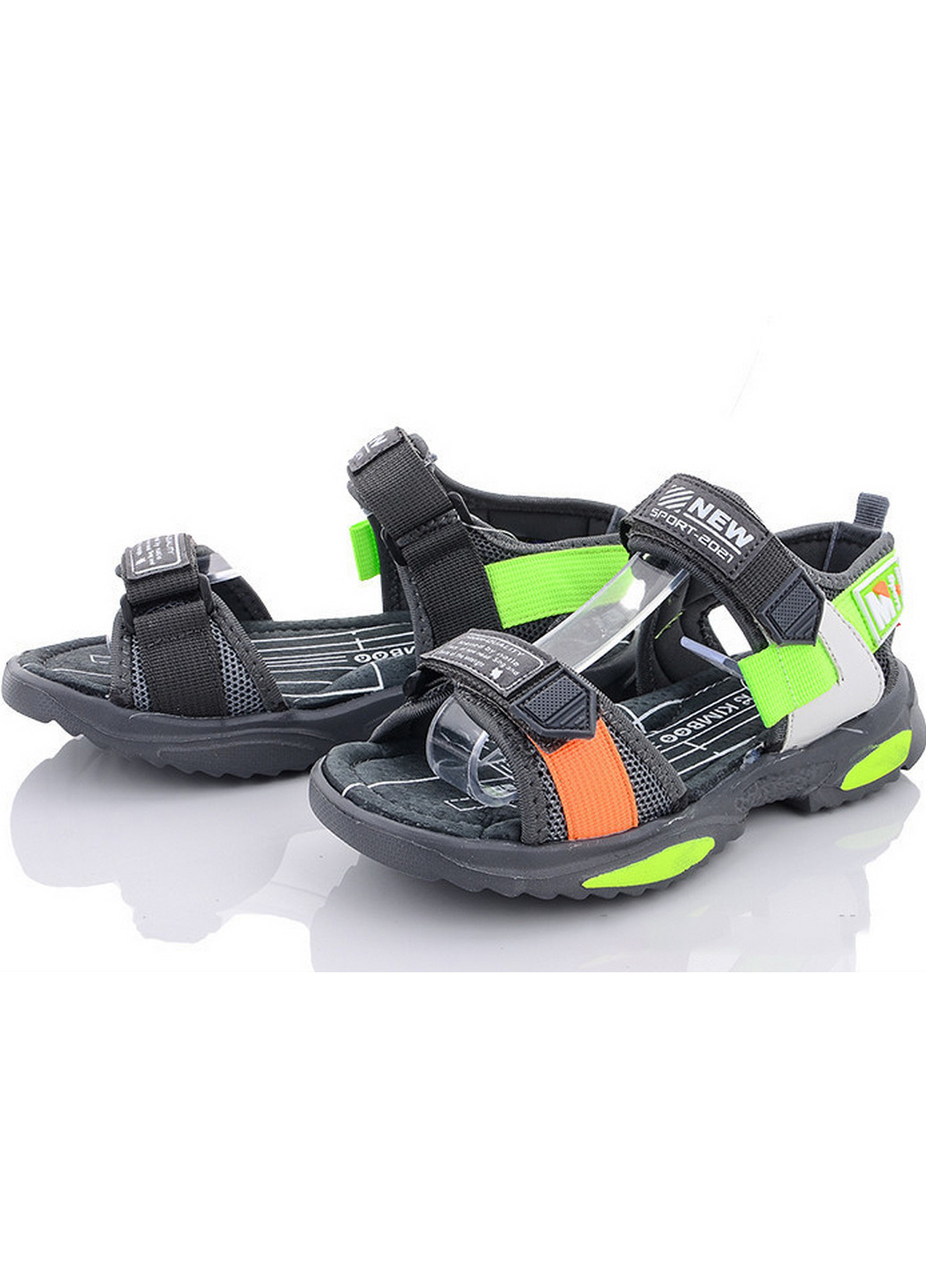 Спортивні сандалі DR946-3D 37 Сірий Kimbo однотонна сіра кежуал
