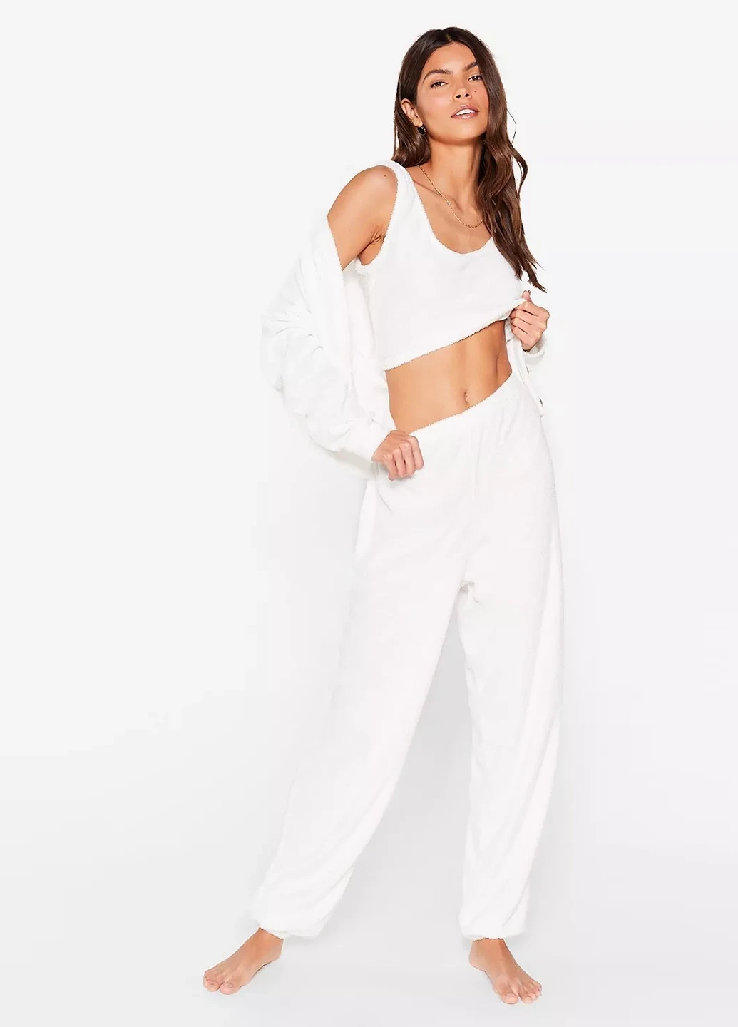 Костюм (кардиган, топ, брюки) Nasty Gal (245355746)