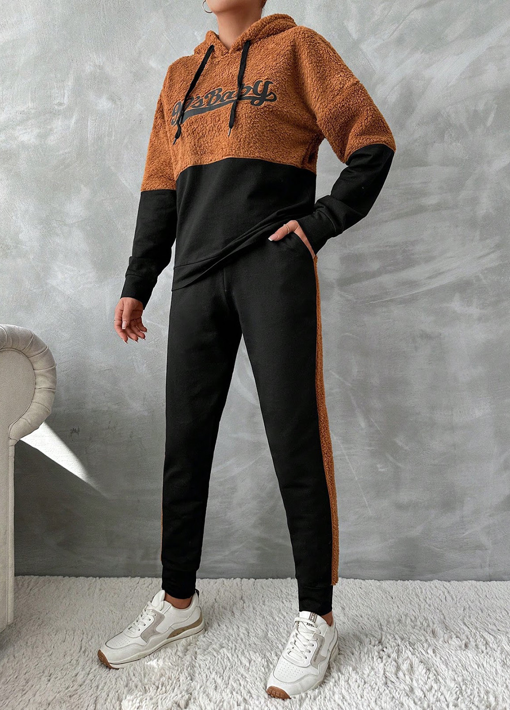 Костюм (худи, брюки) SHEIN (322899026)