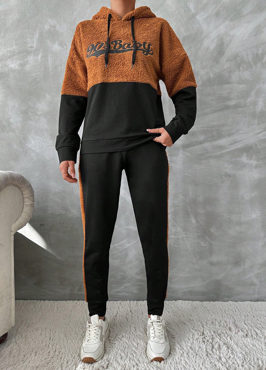 Костюм (худи, брюки) SHEIN (322899026)