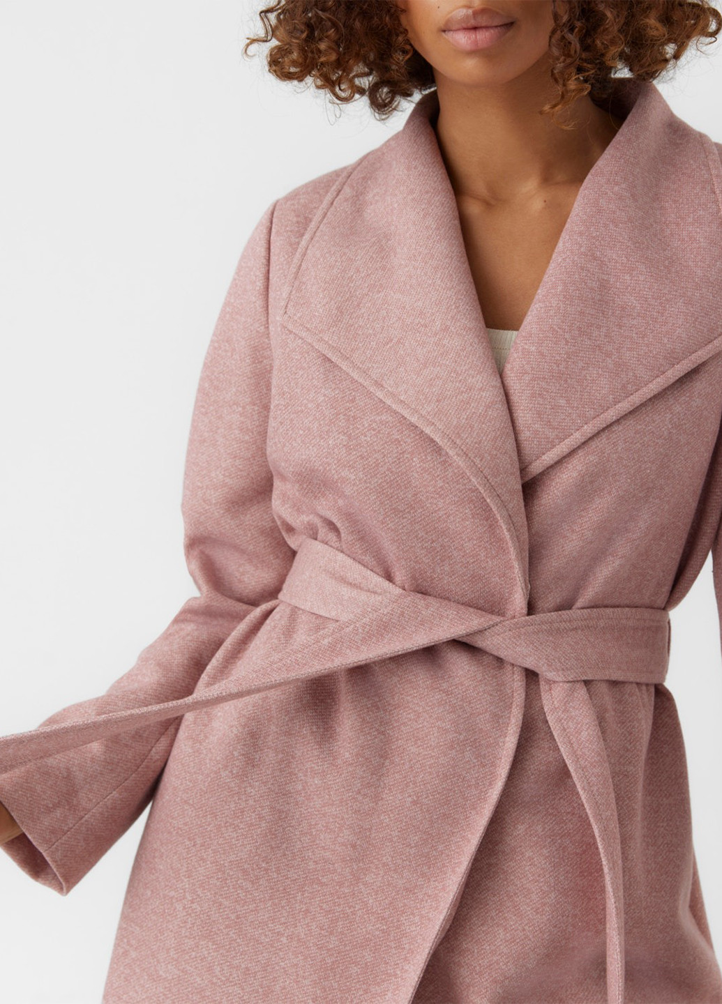 Рожеве демісезонне Пальто Vero Moda