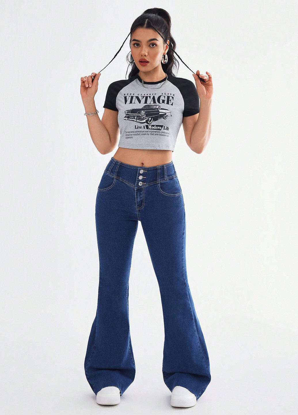 Джинси SHEIN - (341744358)