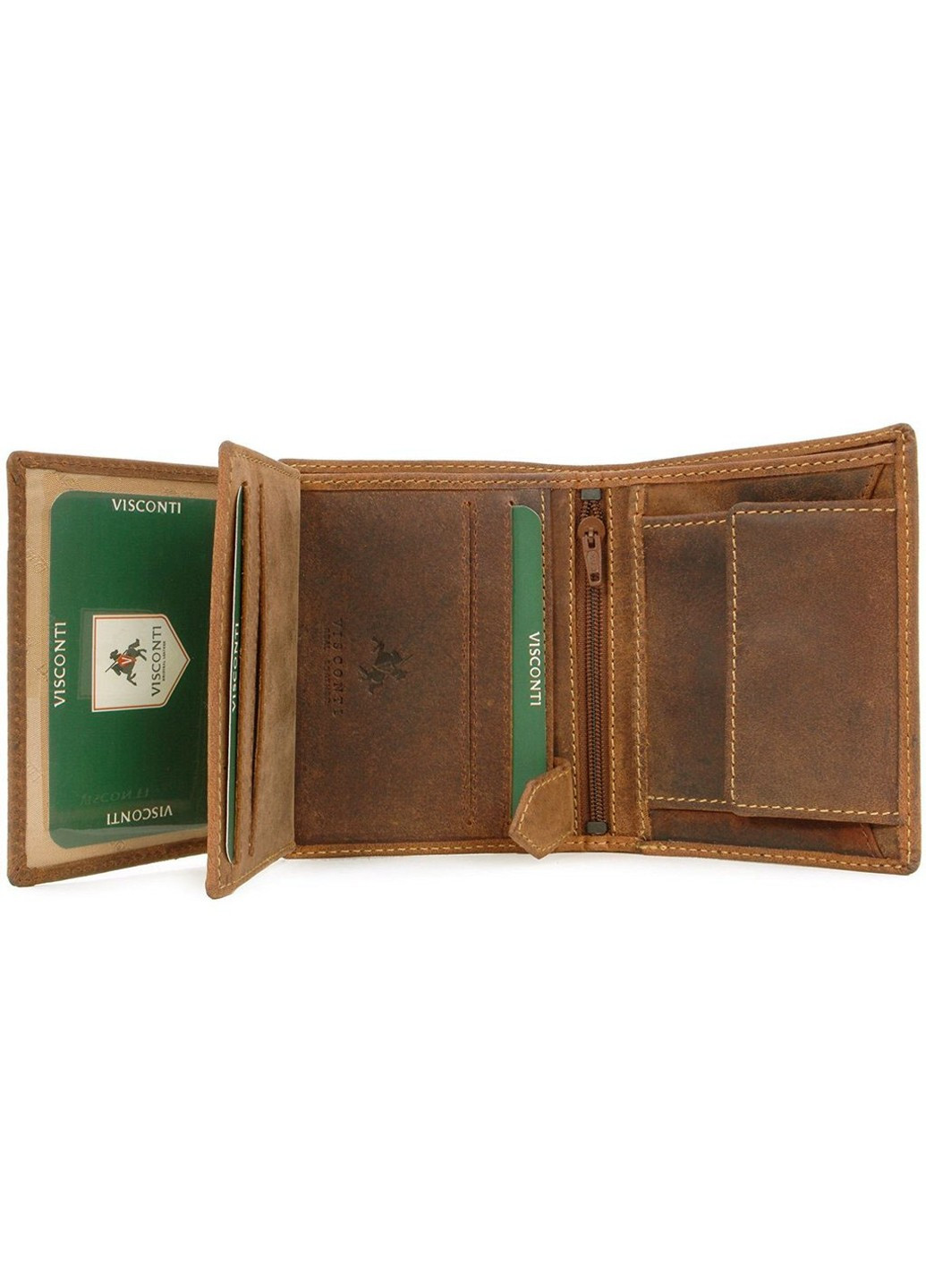 Чоловічий шкіряний гаманець 708 - Spear Visconti (254314581)