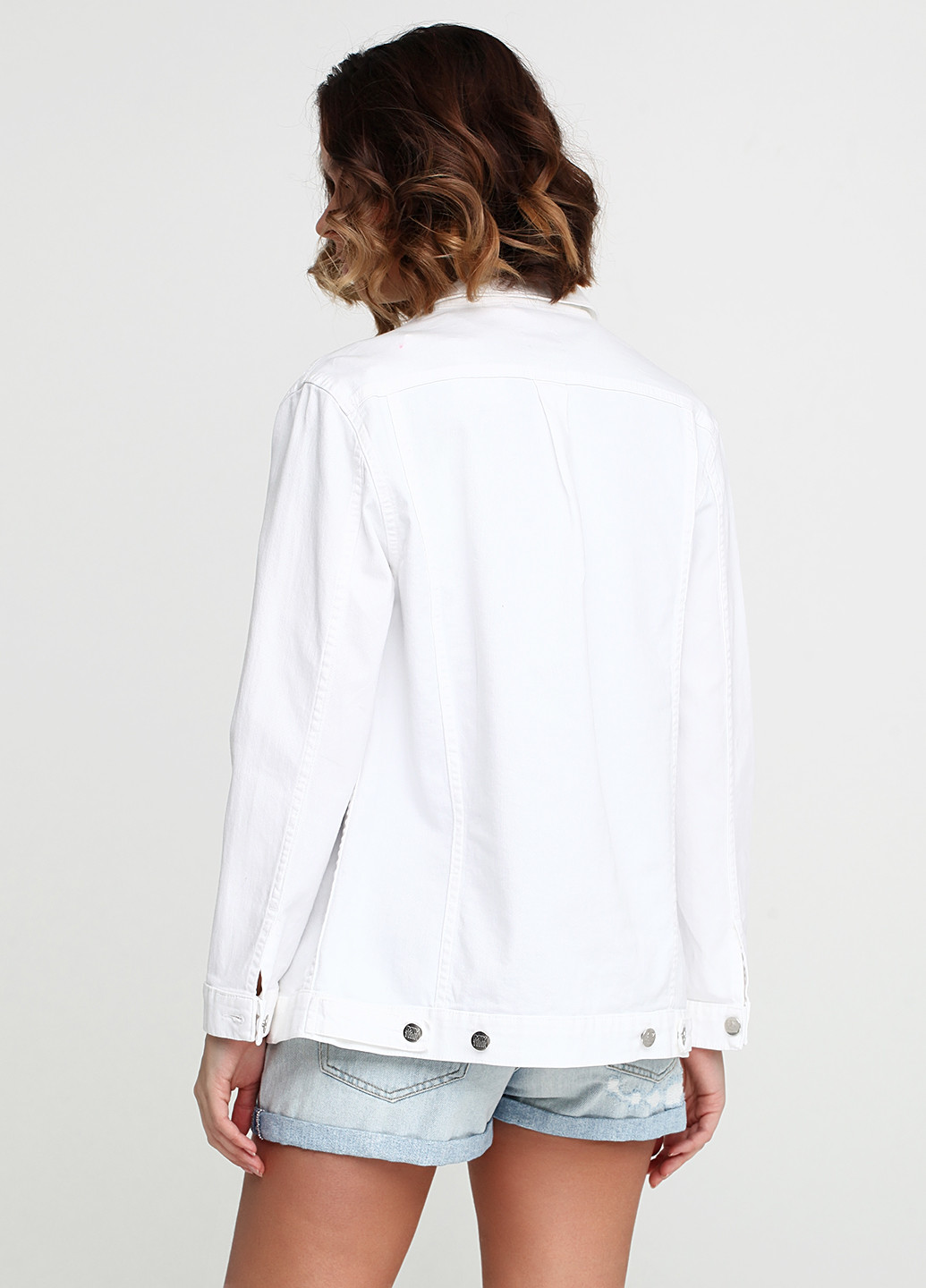 Белая демисезонная куртка Twin-Set