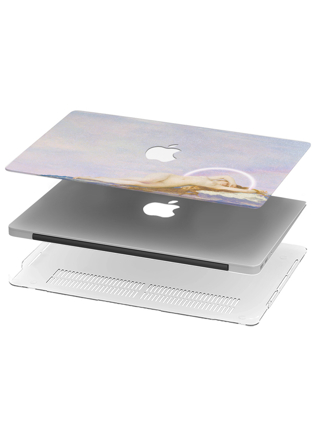 Чохол пластиковий для Apple MacBook Pro 16 A2141 Картина з жінкою (9494-2372) MobiPrint (218867832)