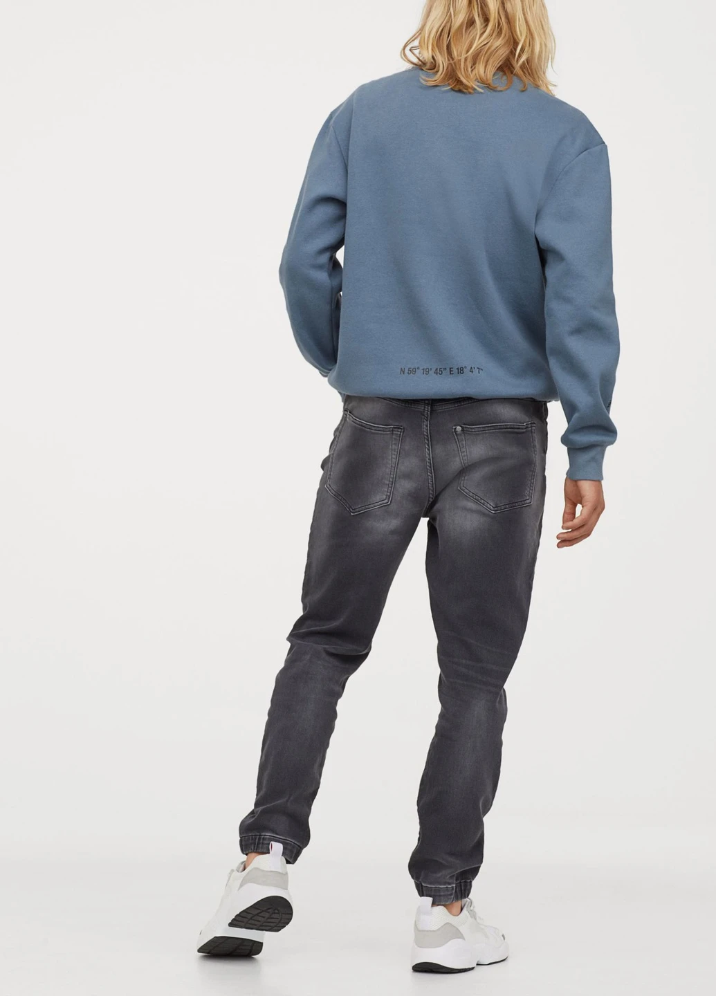 Темно-серые летние брюки H&M