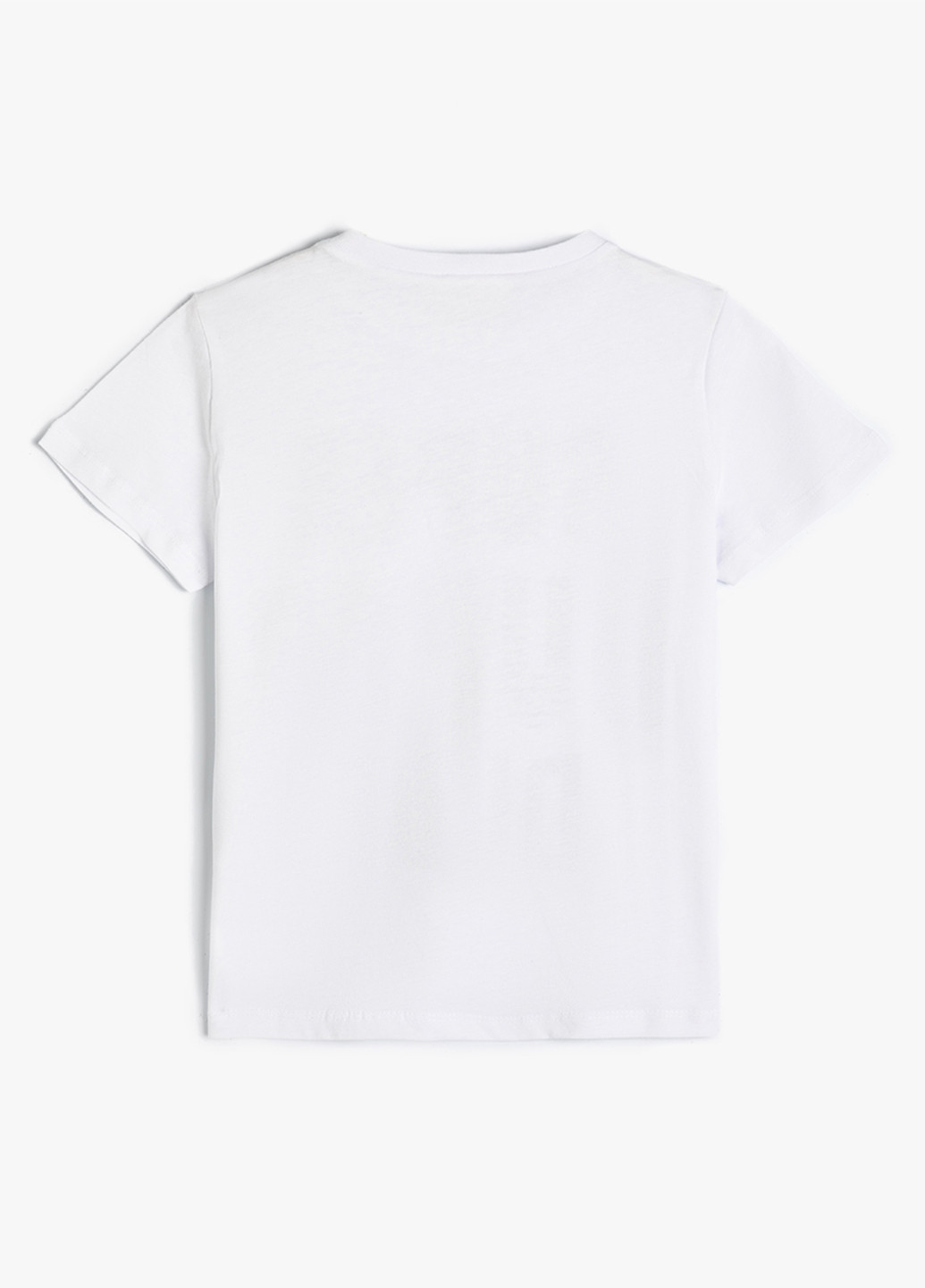 Белая летняя футболка KOTON