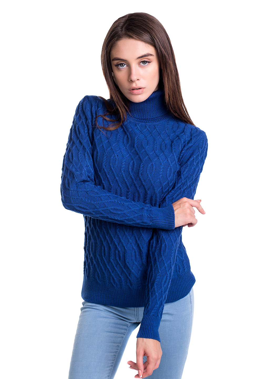 Синий демисезонный свитер Bakhur