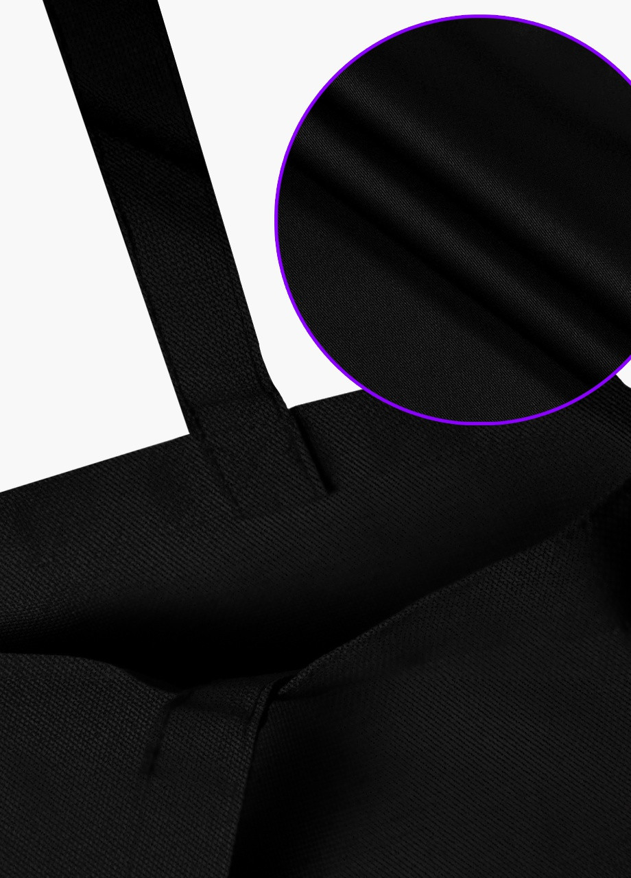 Эко сумка шоппер Экс-экс-экс Тентасьон (XXXTentacion) (9227-2637-BK) MobiPrint (236265728)