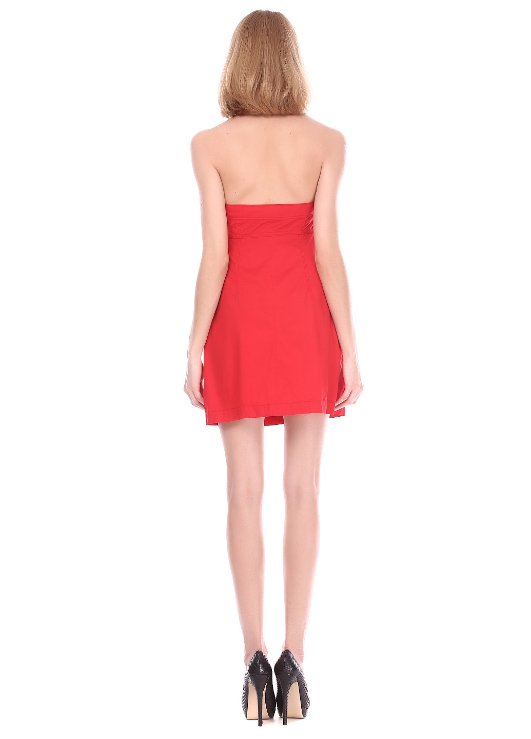 Красное кэжуал платье Miss Sixty