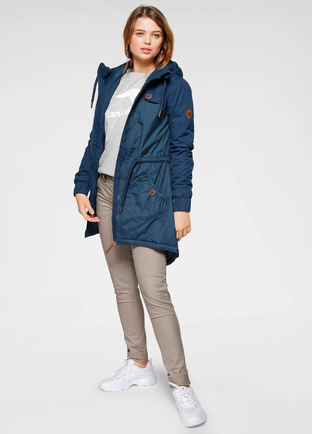 Синяя демисезонная куртка Alife & Kickin