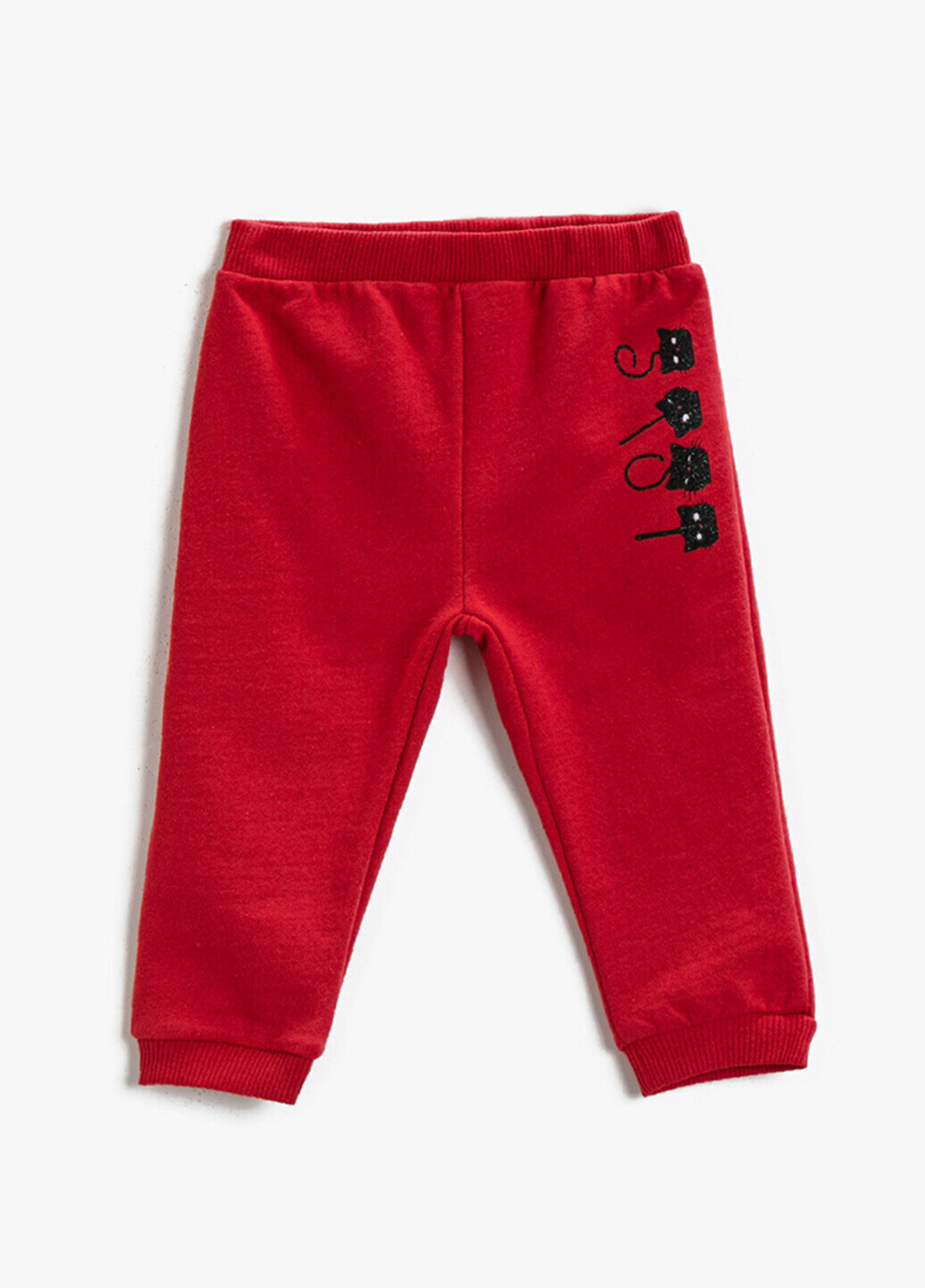 Красные спортивные демисезонные джоггеры брюки KOTON