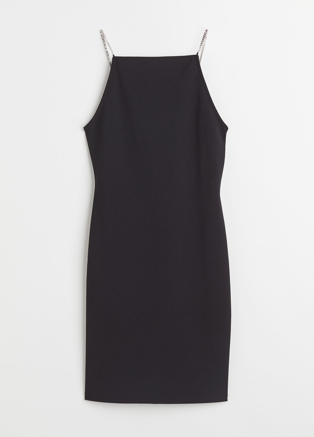 Чорна кежуал сукня H&M однотонна