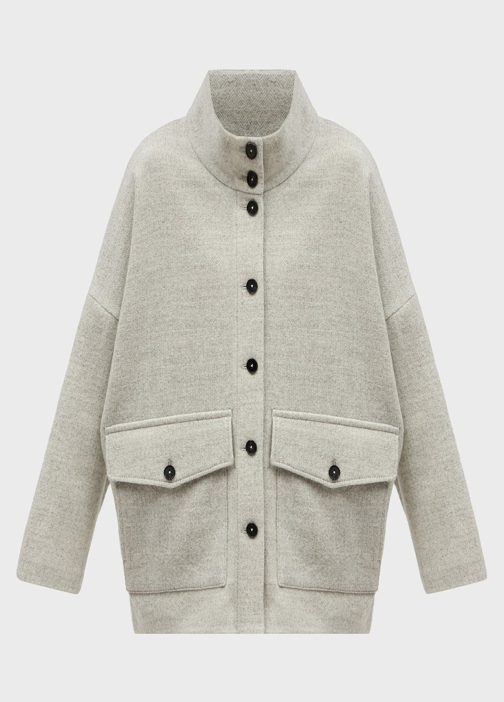 Сіра демісезонна куртка Drykorn