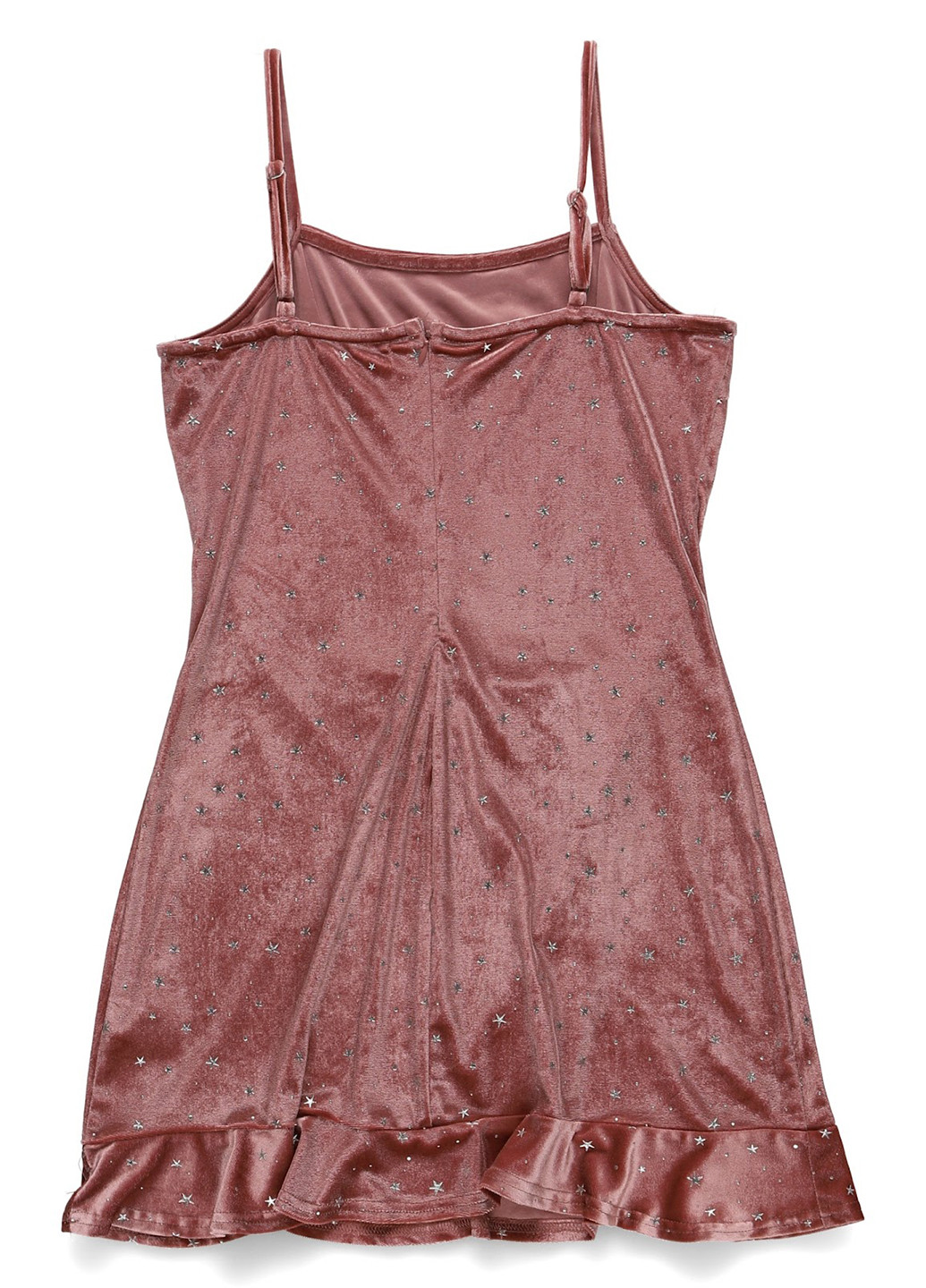 Розово-коричневое коктейльное, кэжуал платье Honey Punch однотонное