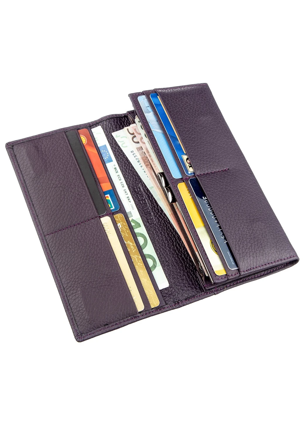 Женский кожаный кошелек 18,5х9 см st leather (252132416)