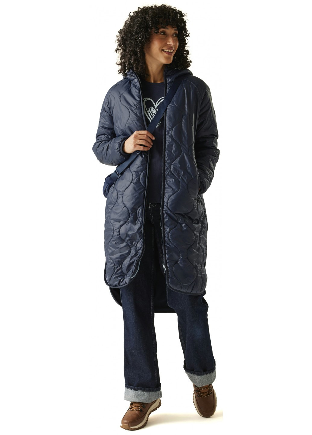 Синя демісезонна куртка куртка-пальто Regatta Triea