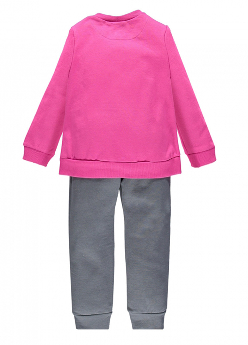Розовый демисезонный комплект (кофта, брюки) Brums