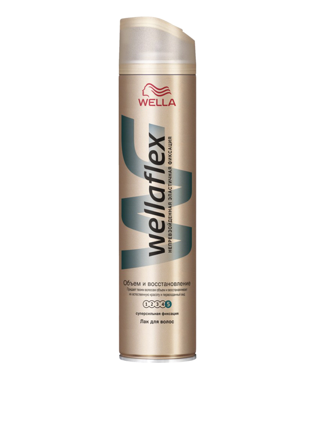 Лак для волос суперсильной фиксации “Объем и восстановление”, 250 мл Wellaflex (75295862)