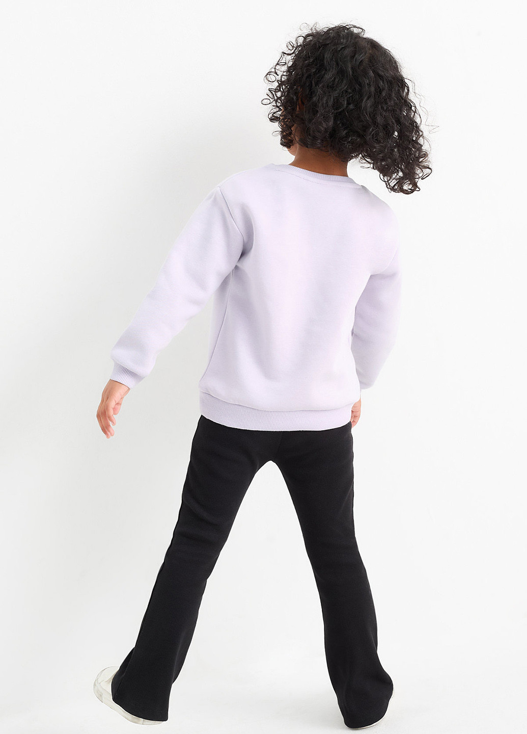 C&A свитшот персонажи сиреневый кэжуал хлопок