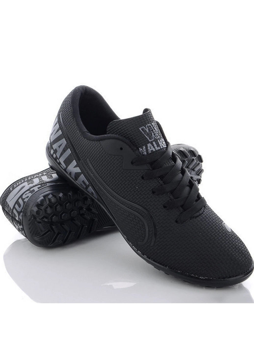 Черные сороконожки m332-b черный Walked