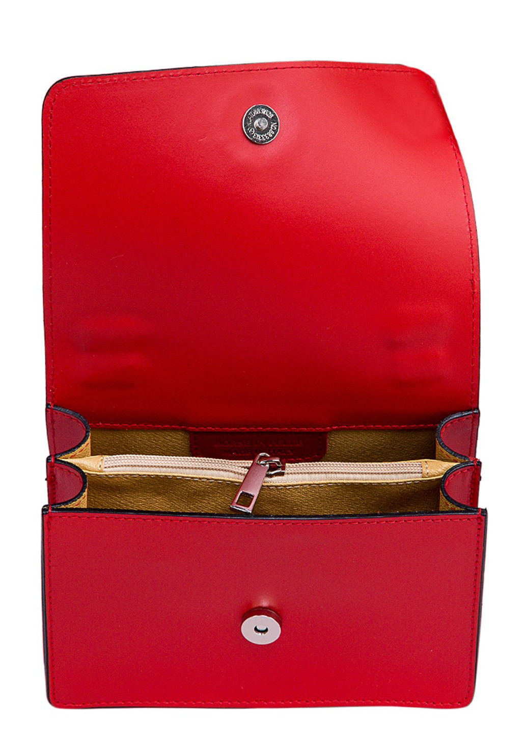 Красная кожаная сумка-тоут Conte Frostini (254368071)