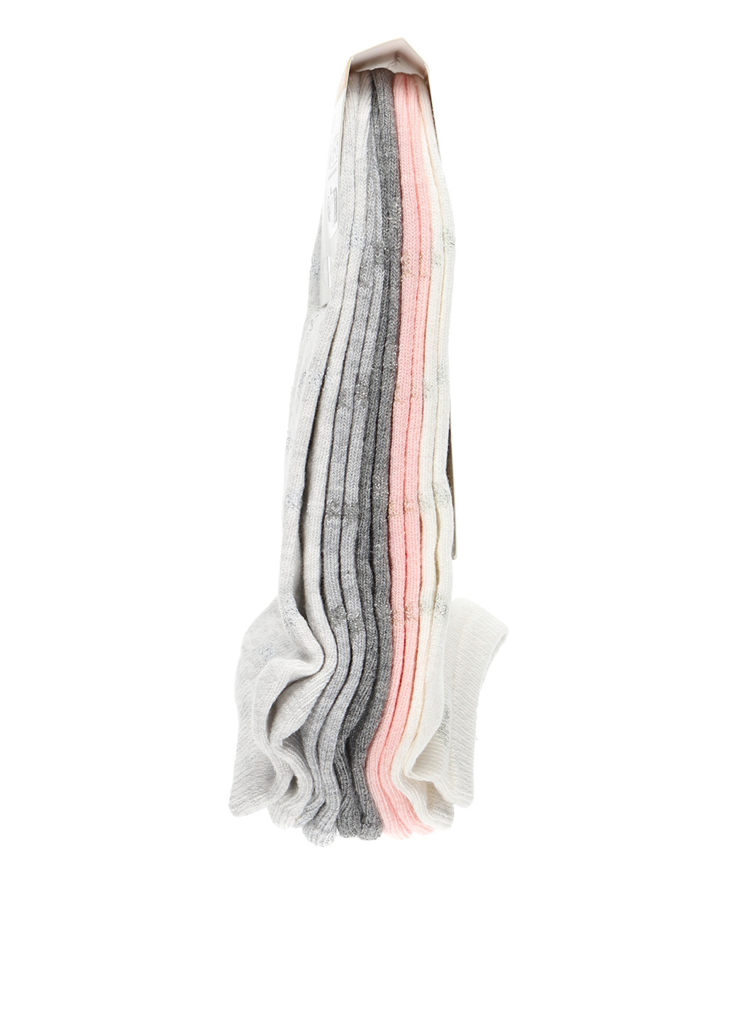 Комбіновані шкарпетки (5 пар) C&A однотонні (296723336)