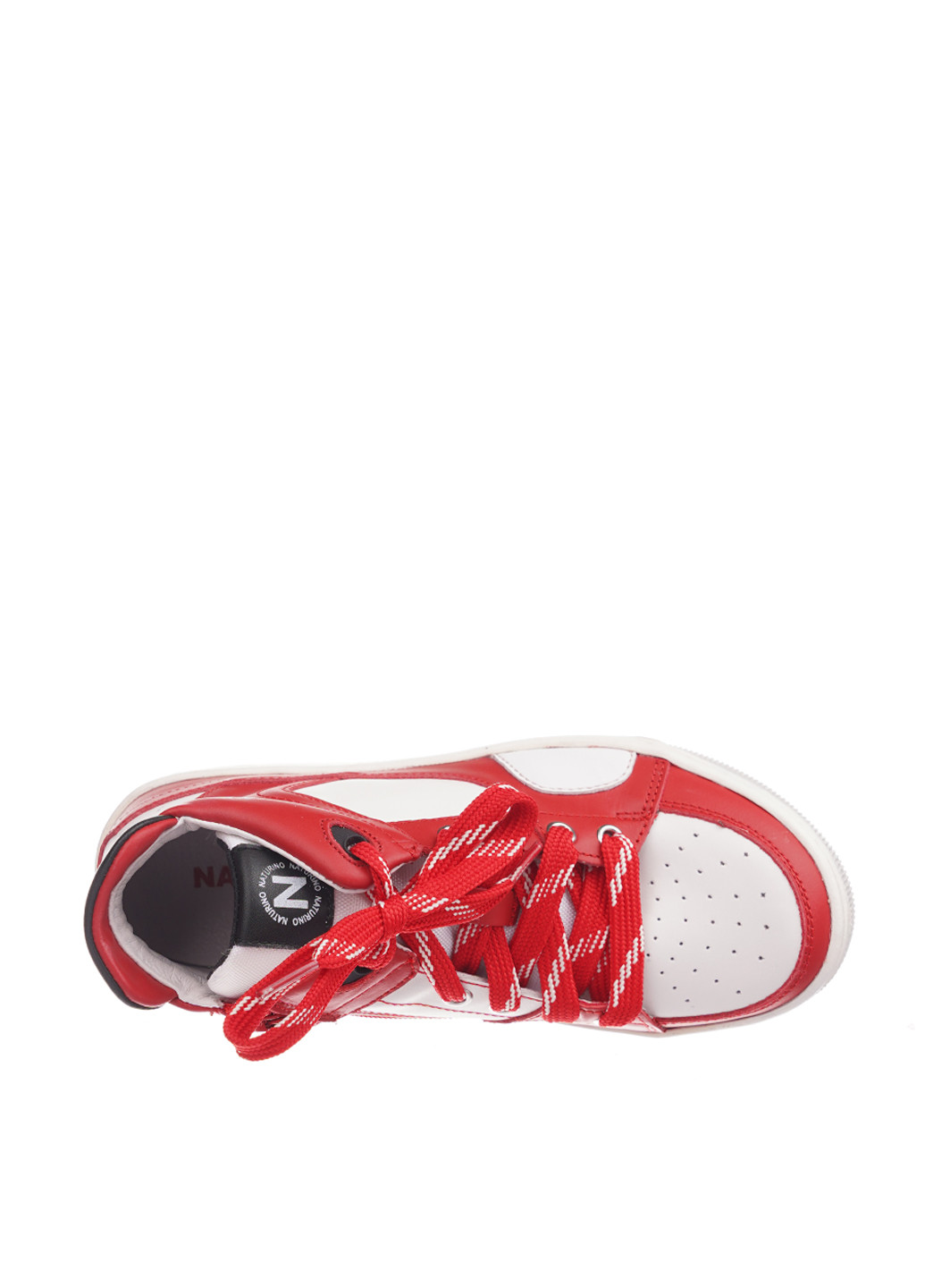 Красные кэжуал, спортивные осенние ботинки Naturino