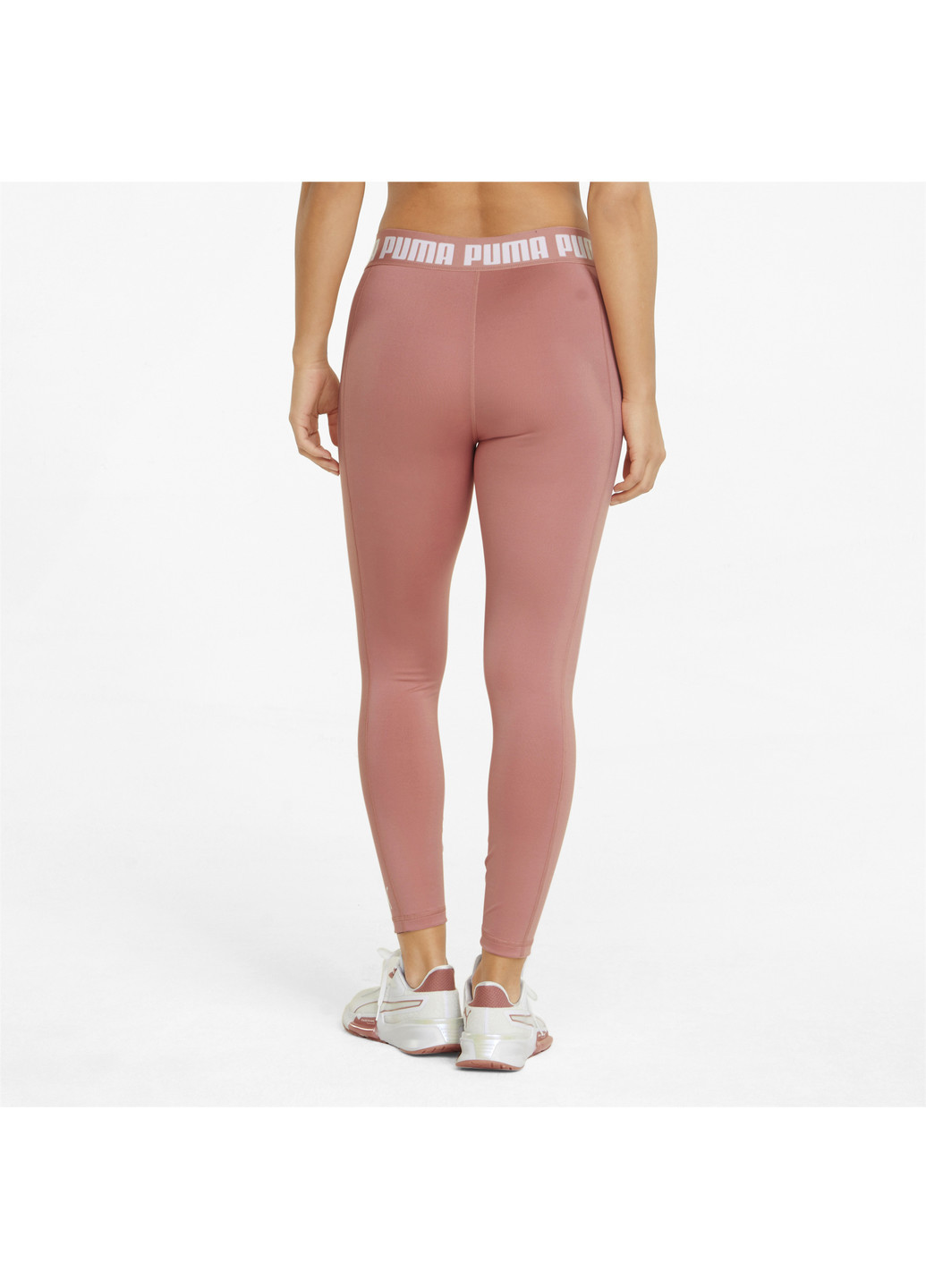 Розовые демисезонные легинсы strong high waisted women's training leggings Puma