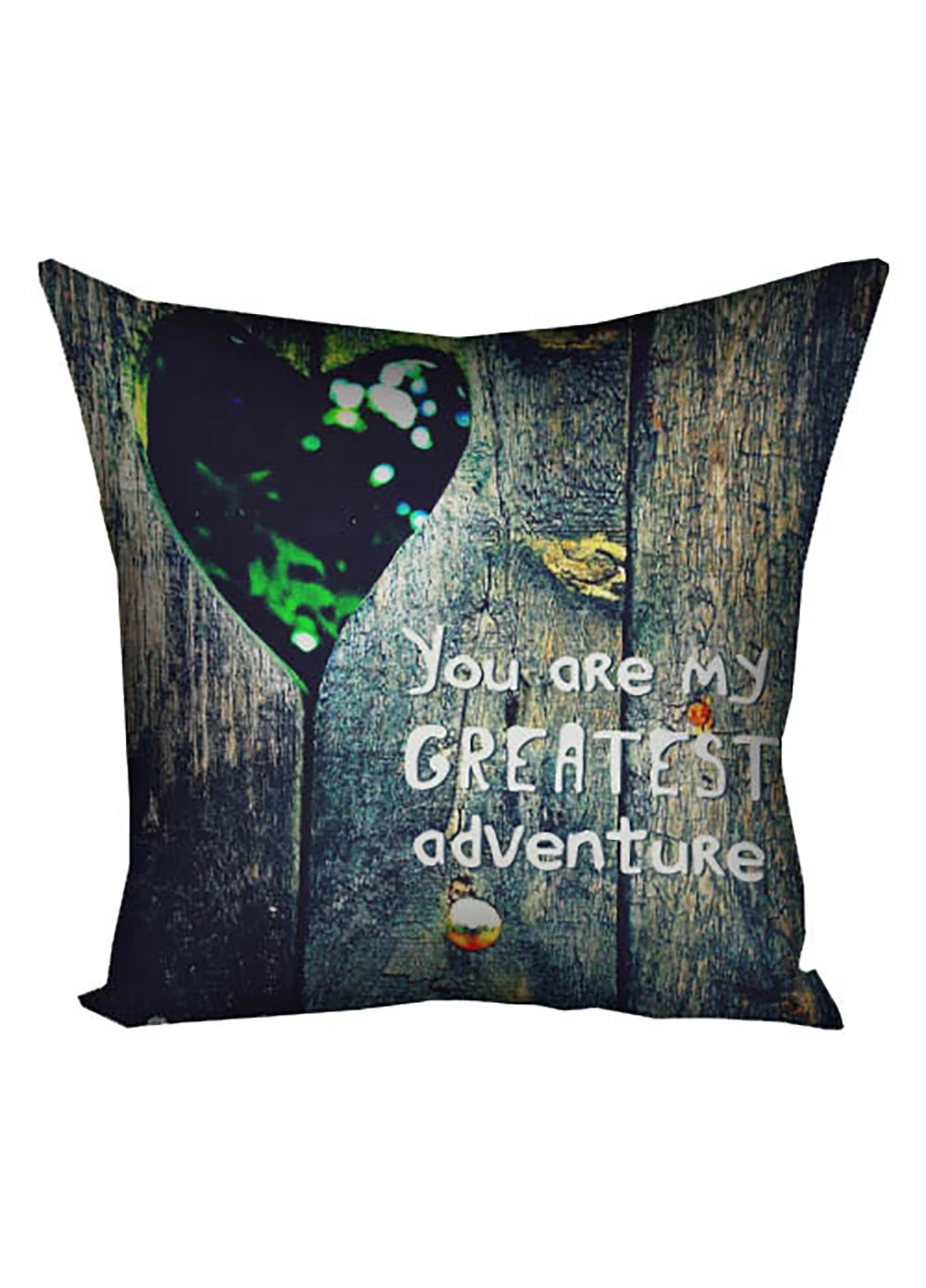 Подушка с принтом 40х40 см You are my greatest adventure Presentville (251396201)