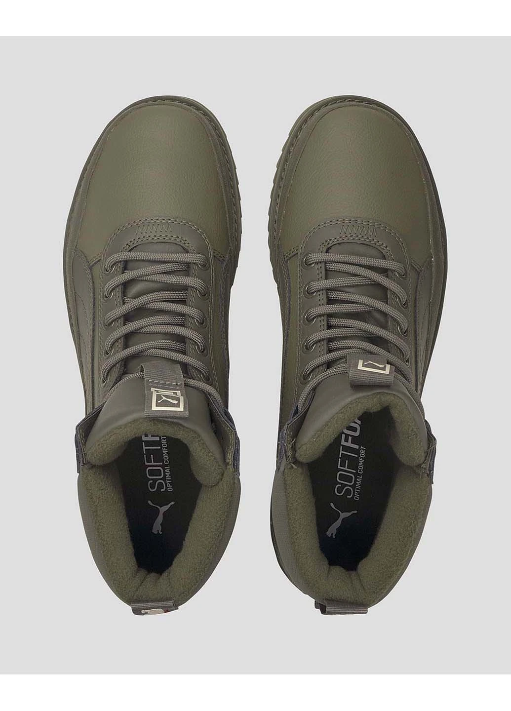 Хакі кросівки демісезон Puma