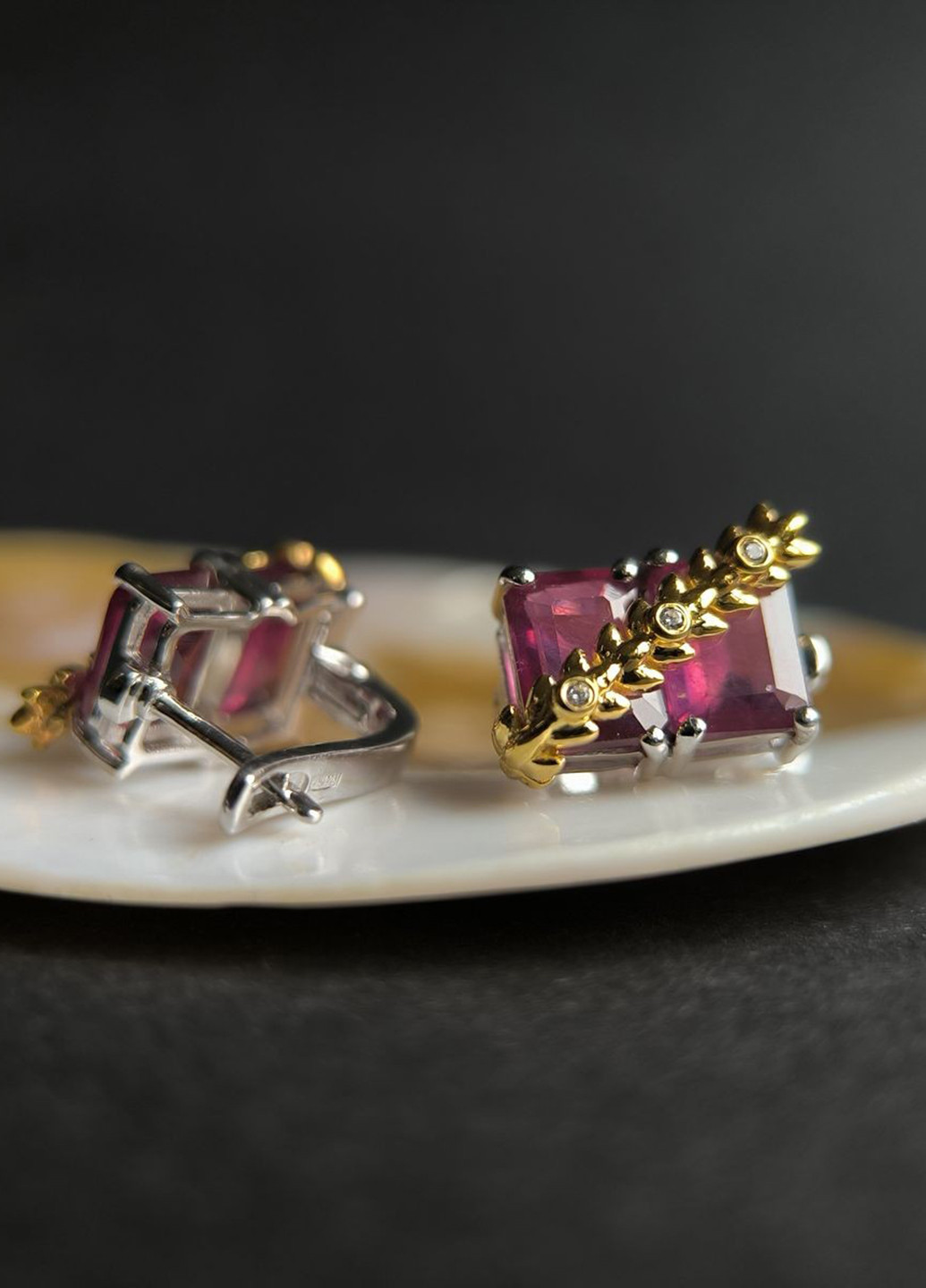 Серьги Silver Flame (369649443)