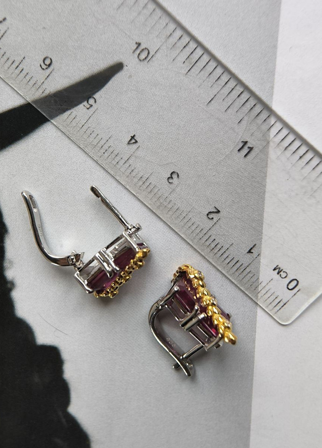 Серьги Silver Flame (369649443)