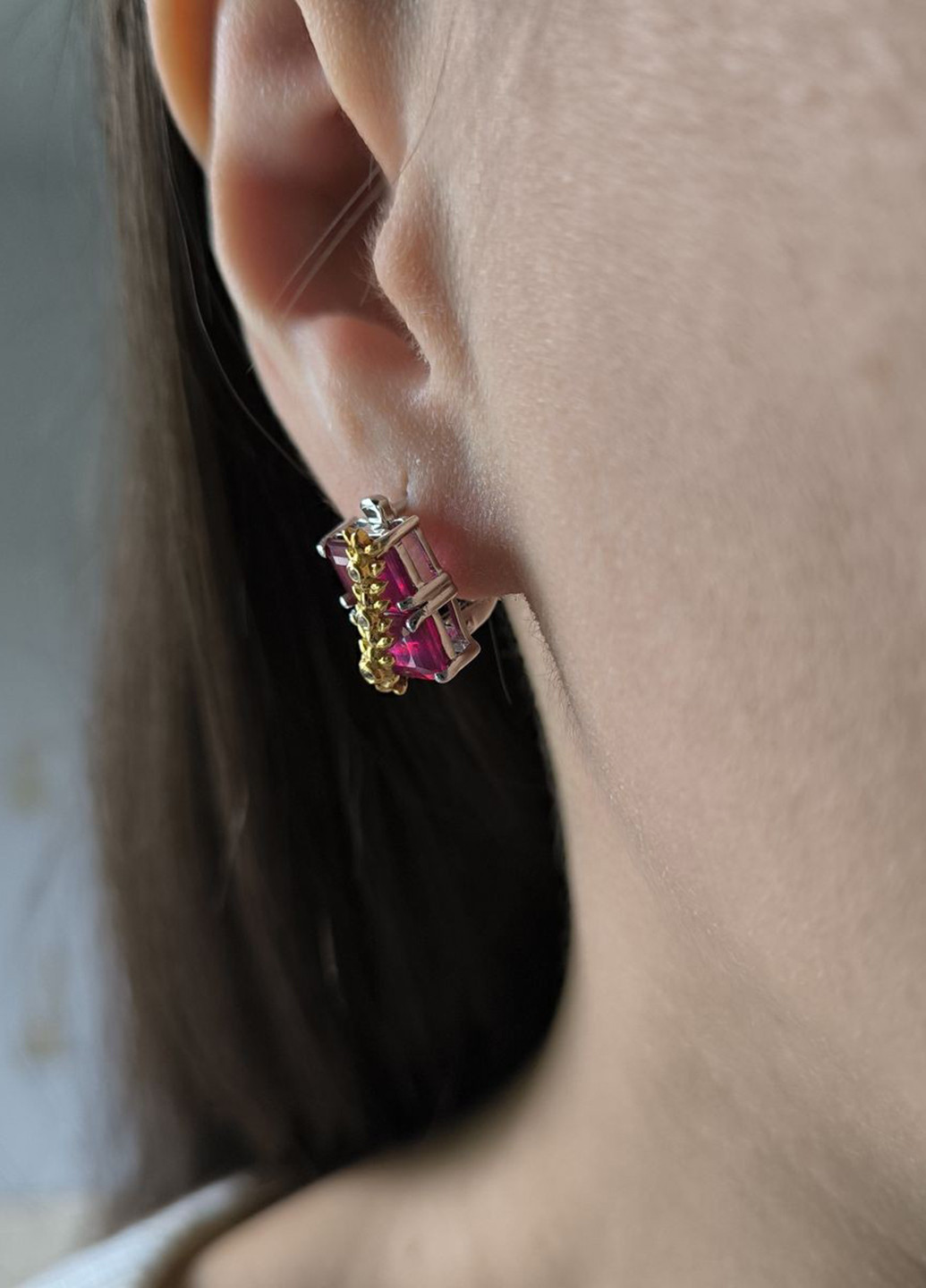 Серьги Silver Flame (369649443)